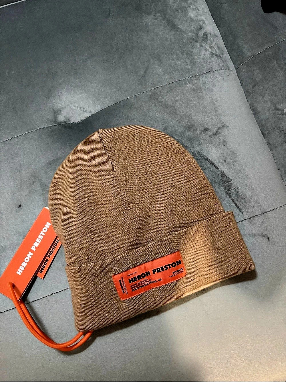 Heron Preston Ctnmb Beanie Brown